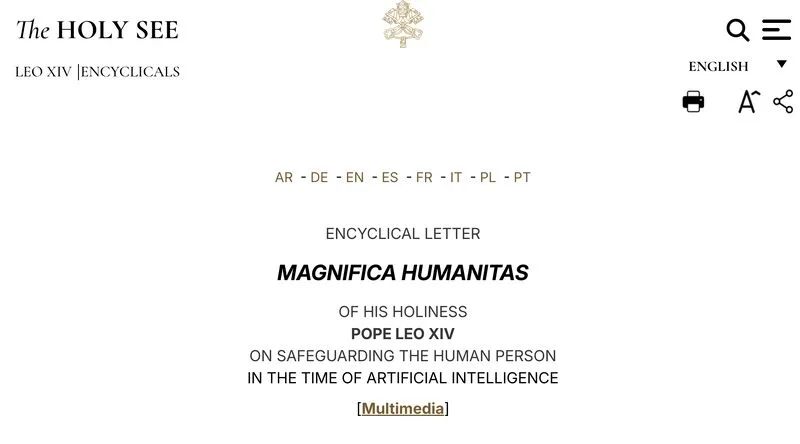The AI race is over...to Kirkland & Ellis: you should chat with the Pope. Here's why: